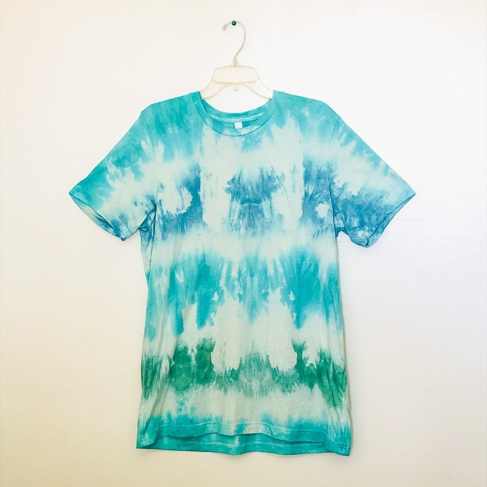 Tie Dye Tee - Blue, Green, Teal